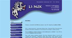 Desktop Screenshot of li-nox.sk